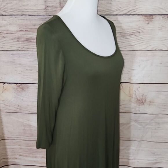 Caralese Asymmetrical Handkerchief Hem Tunic Dress Size Large‎ - Picture 11 of 15